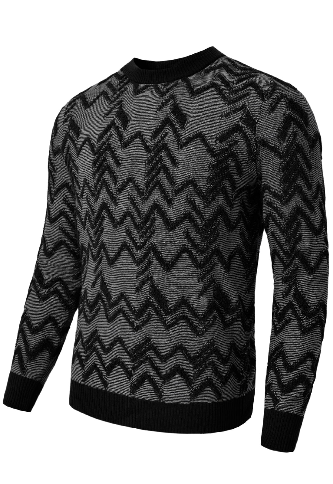 Herren Argyle Pulloverweste - Klassische Strickweste Einfarbig