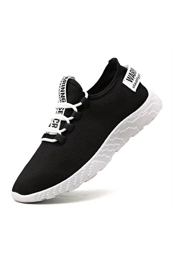 Men's Knitted Breathable Lightweight Spring And Summer Comfy Casual Shoes For Traveling Jogging,