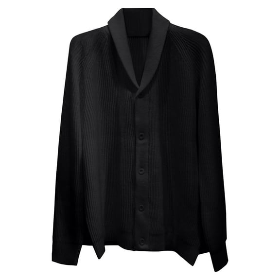 Men's Knitted Sweater Coat Warm Long Sleeve Cardigan Casual Winter Fall Fashion Outerwear Comfortable Soft Yarn