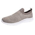 thumbnail image 1 of Men's Knitted Walking Shoes Lightweight Wide Width Sneakers Indoor Outdoor Workout Running Shoes Breathable S𝗅ip On Trainers Shoes Casual Non-S𝗅ip Athlet𝗂c Shoes, 1 of 9
