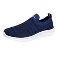 thumbnail image 1 of Men's Knitted Walking Shoes Lightweight Wide Width Sneakers Indoor Outdoor Workout Running Shoes Breathable S𝗅ip On Trainers Shoes Casual Non-S𝗅ip Athlet𝗂c Shoes, 1 of 9