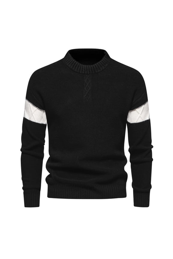 Men's Knitted Wool Sweater Coat Casual Long Sleeve Winter Warm Top Outdoor Comfortable Soft Stylish Fashionable Durable Lightweight Cozy