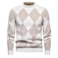 thumbnail image 1 of Men's Knitted Wool Sweater Coat Long Sleeve Casual Winter Warm Fashion Outwear Tops for Autumn Comfort, 1 of 1
