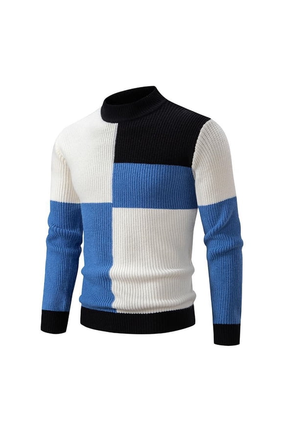 Men's Knitted Wool Sweater Coat Long Sleeve Casual Winter Warm Top Outdoor Comfortable Stylish Autumn Fashion