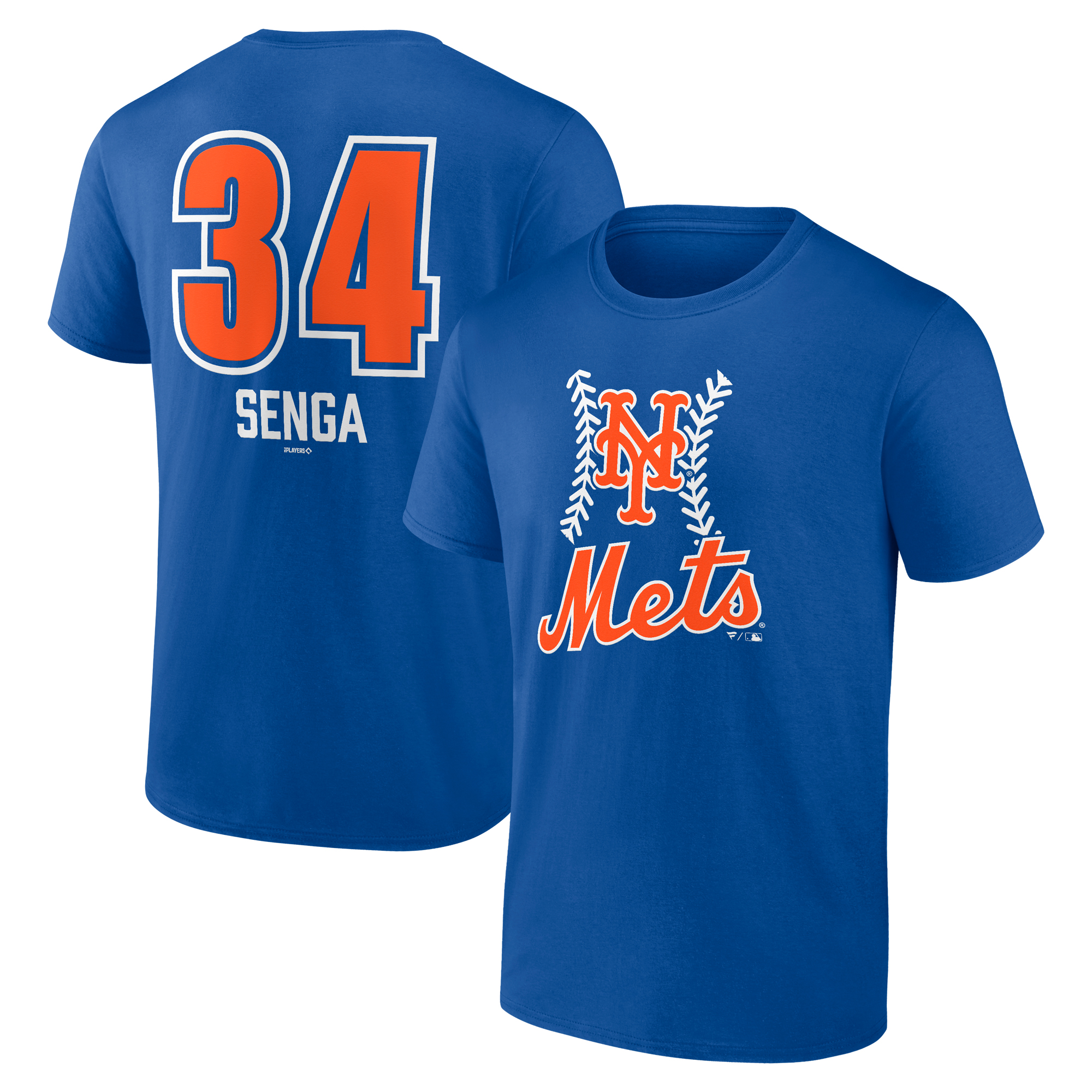 Mets ユニフォーム 星条旗デザイン サイズ: L Men's Profile Royal New York Mets Big & Tall Primary Logo T