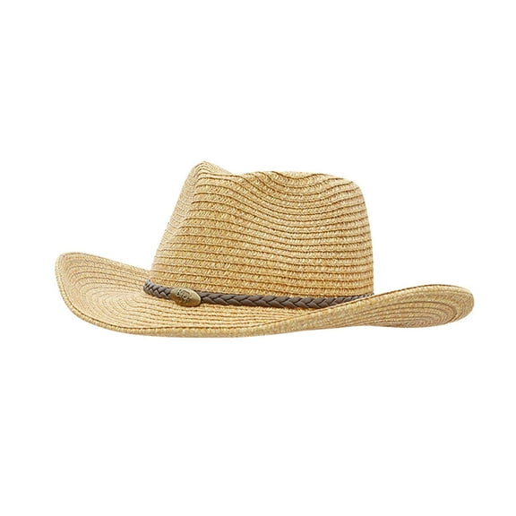 Men's Korean Version Straw Sun Hat - Foldable, Crushable, Breathable, with Wired Brim, for Outdoor Fishing, Travel and Beach