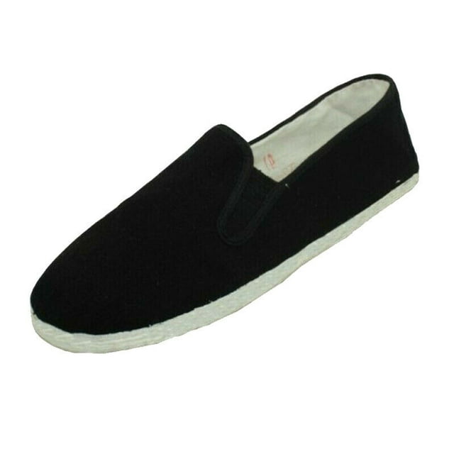 Men's Kung Fu Shoes Cotton Out Sole Martial Art Ninja Tai chi Slip On ...
