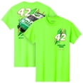 thumbnail image 1 of Men's LEGACY Motor Club Team Collection Neon Green John Hunter Nemechek Dollar Tree Car T-Shirt, 1 of 3