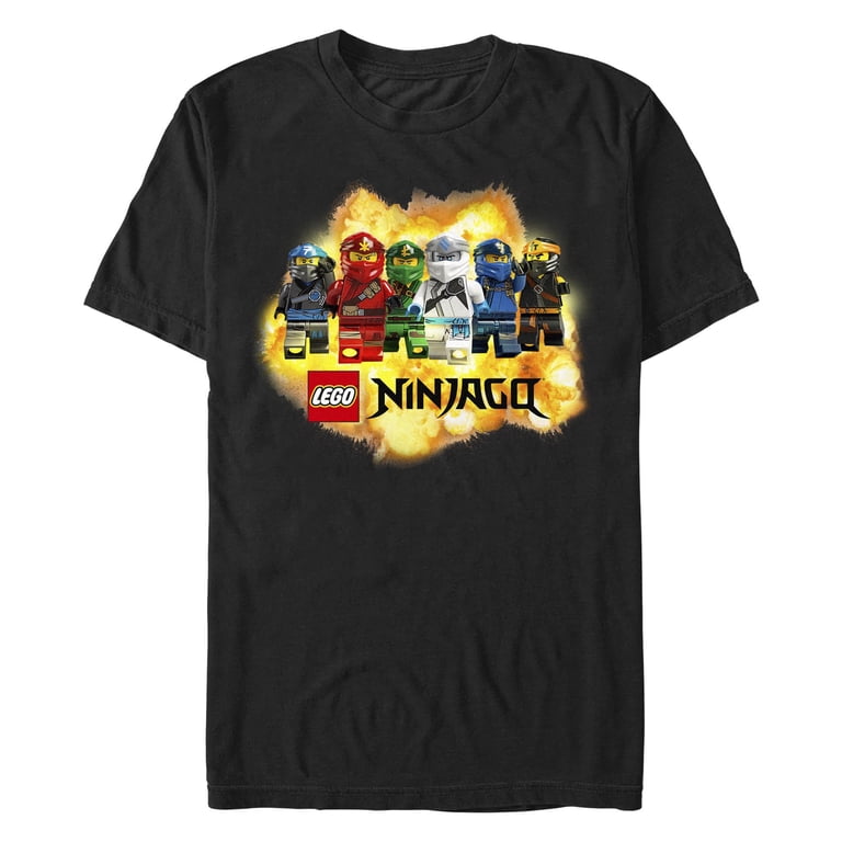 Men's LEGO: Ninjago Ninja Group shot Graphic T-Shirt