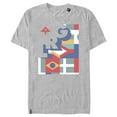 thumbnail image 1 of Men's LRG Abstract Logo Red Graphic Tee Athletic Heather Medium, 1 of 5