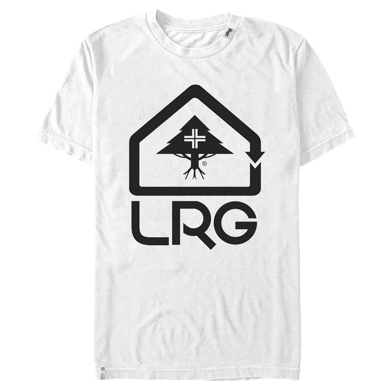 Men's LRG Direction Logo Graphic Tee White Large