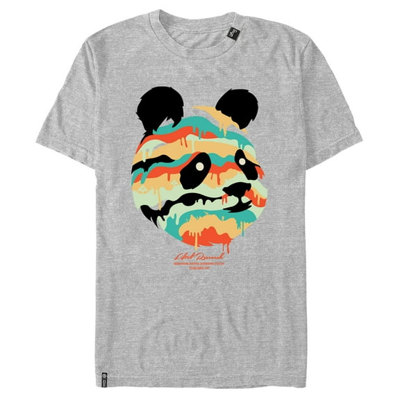Men's LRG Panda Dripper Graphic Tee Athletic Heather Small