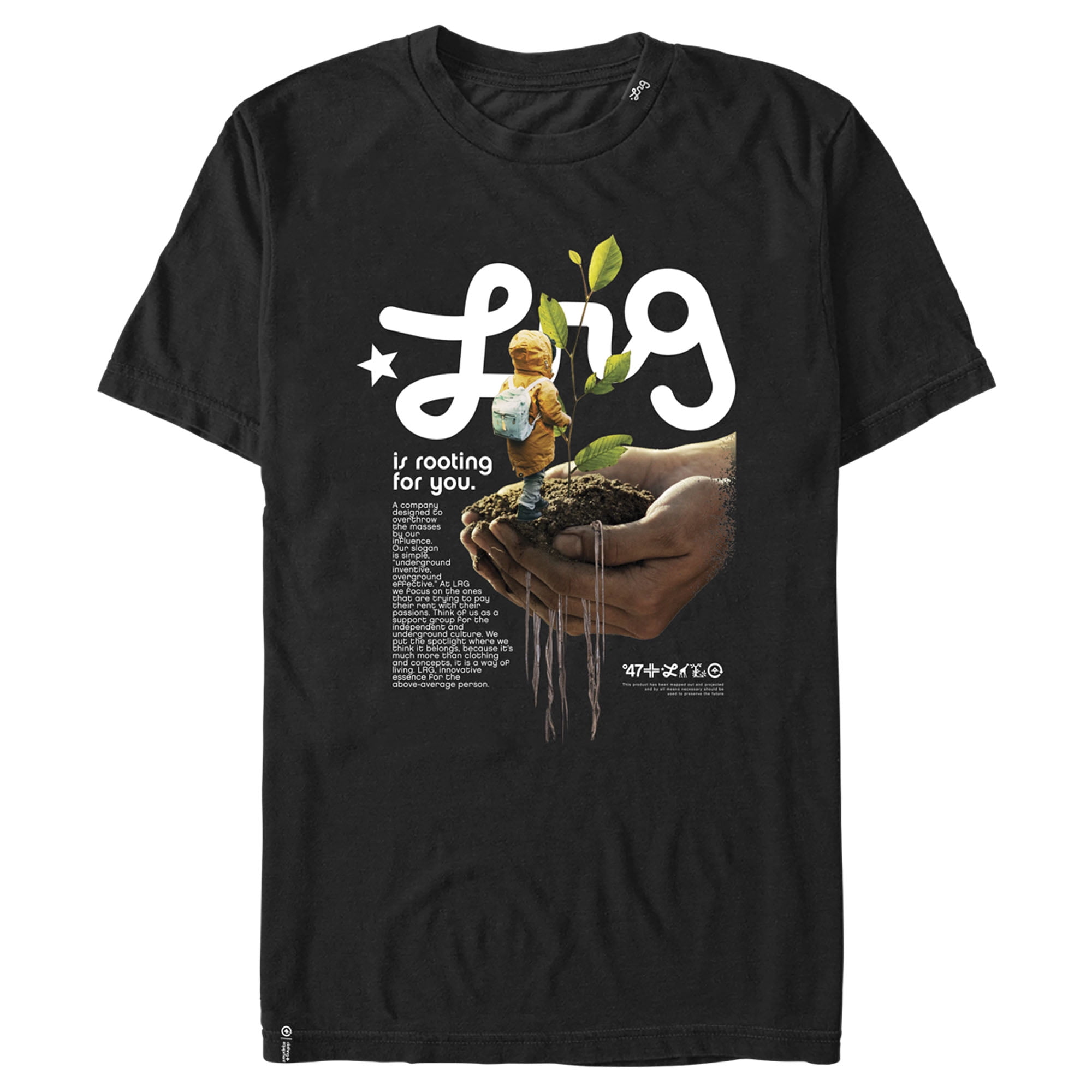 LRG Men's Logo Plus Tee - Classic LRG Graphic T-Shirt, Soft Cotton, Available S-4XL