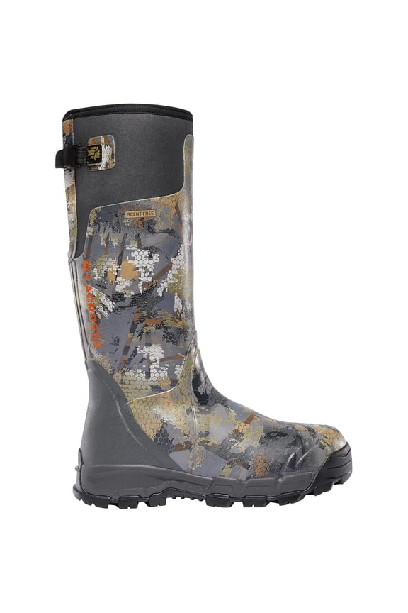 Alphaburly Pro 18" 800g Hunting Boots, Optifade Timber, Waterproof, Scent-Free, Size 6 (376014-06)