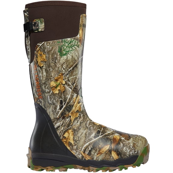 Lacrosse Alphaburly Pro 18" Realtree Edge Hunting Boot, Waterproof, Scent-Free, Size 7 (376024-07)