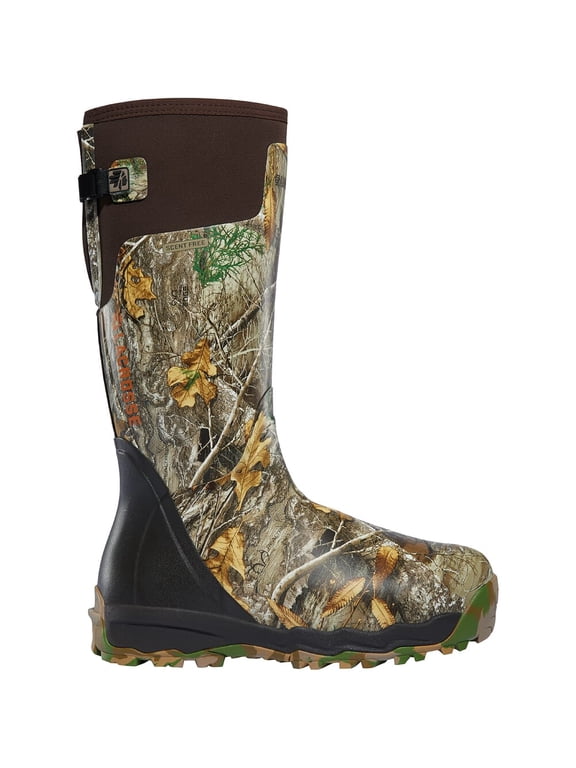 Alphaburly Pro 18" Realtree Edge Hunting Boot, Waterproof, Scent-Free, Size 7 (376024-07)