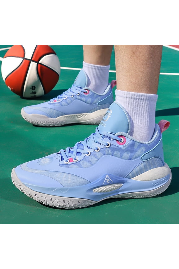 Men's Lace Up High Top Basketball Shoes Chinese Style Breathable Non Slip Outdoor Sneakers Cushioning Workout Shoes for Fitness Training Athletic