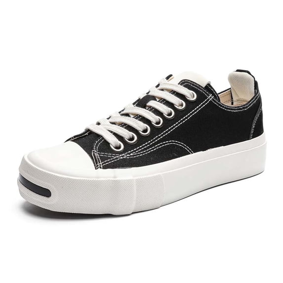 Men's Lace-Up Split Toe Low Top Canvas Shoes