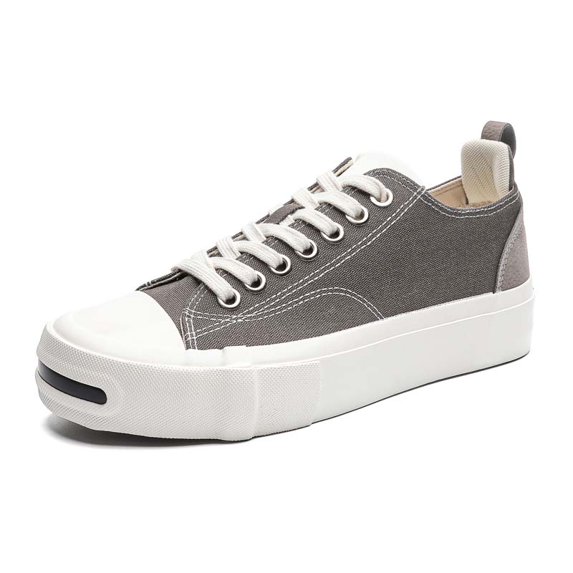 Men's Lace-Up Split Toe Low Top Canvas Shoes