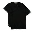 thumbnail image 1 of Men's Lacoste Black Essentials 3-Pack V-Neck T-Shirts - L, 1 of 2