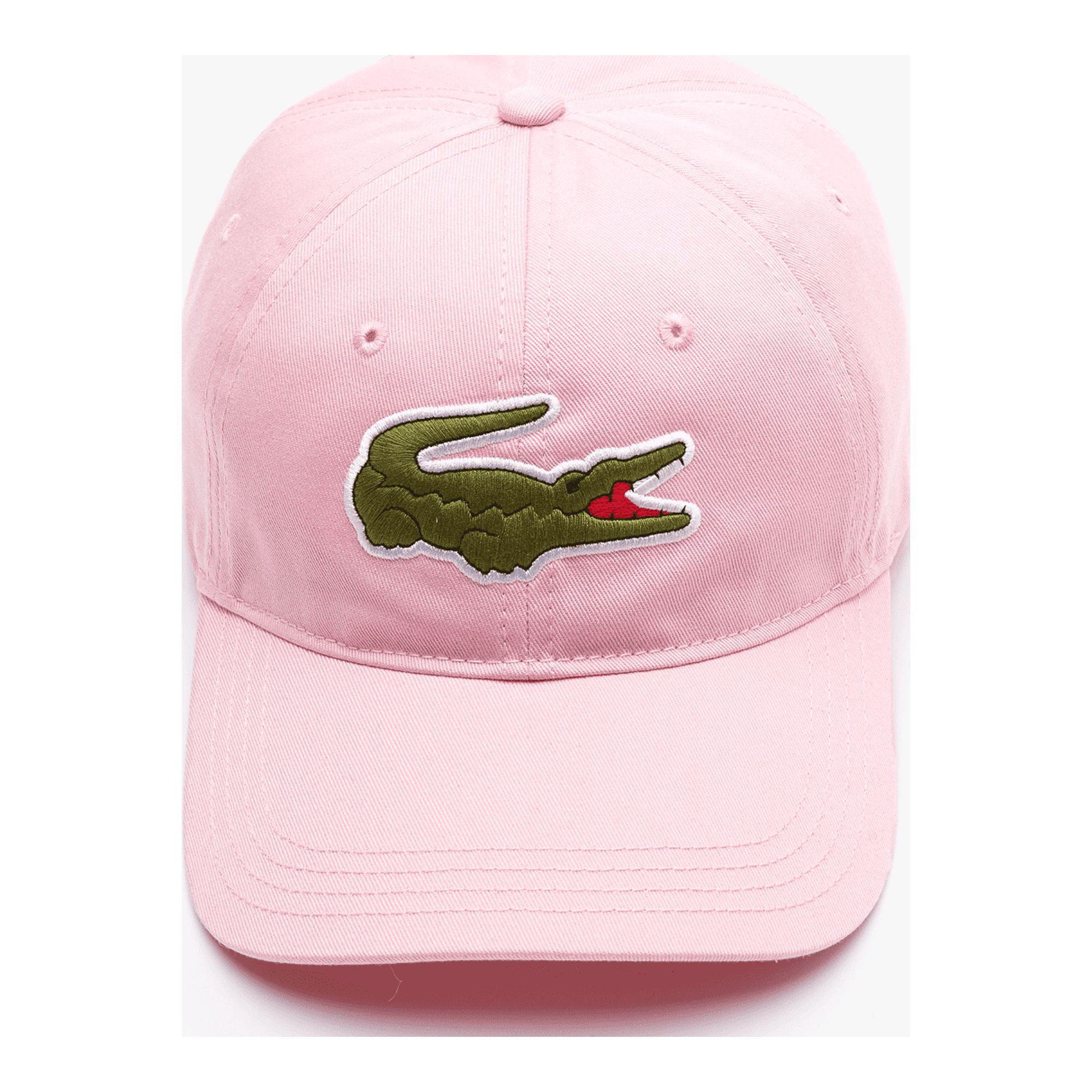 Lacoste Men\'s Oversized-Croc Cap, Pink,OS - US