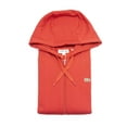 thumbnail image 1 of Men's Lacoste Red/Red Sport Lightweight Bi-Material Hoodie - 7/2XL, 1 of 3