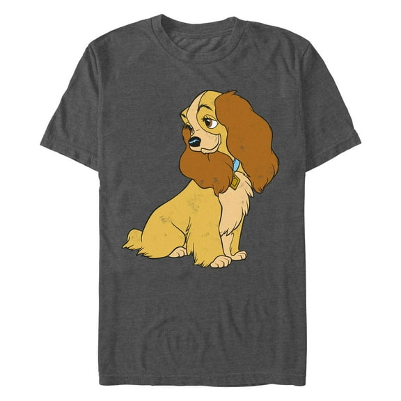 Men's Lady and the Tramp Elegant Graphic T-Shirt