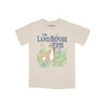 thumbnail image 1 of Men's Land Before Time Tan Graphic T-Shirt - Small, 1 of 1