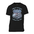 thumbnail image 1 of Men's Land of the Brave Short-Sleeve T-Shirt - Black - X-Large, 1 of 1