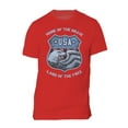 thumbnail image 1 of Men's Land of the Brave Short-Sleeve T-Shirt - Red - Small, 1 of 1
