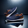 thumbnail image 1 of Men's Large Size Heavy-Duty Sneakers - Upper & PVC Sole, Casual Wear - Breathable for swollen Feet (Big & Tall) Low-Top Lace-Up Running/Gym/Shoe - Cushioned Comfortable for Athletic Training, 1 of 5