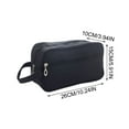 thumbnail image 1 of Men's Large Travel Toiletry Bag | 190D Nylon Water-Resistant Wash Pouch | 26x15x10cm | Business & Leisure Organizer with Multiple Compartments, 1 of 5