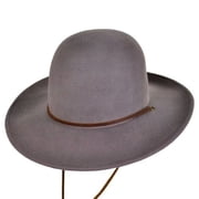 Mens Large Wool Chin Strap Tiller Fedora/Trilby L