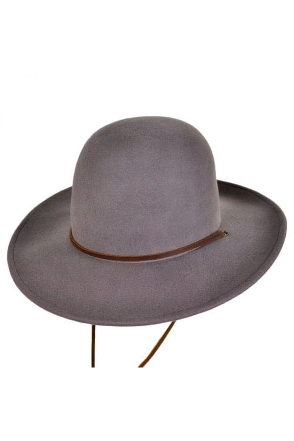 Men's Large Wool Chin Strap Tiller Fedora/Trilby L