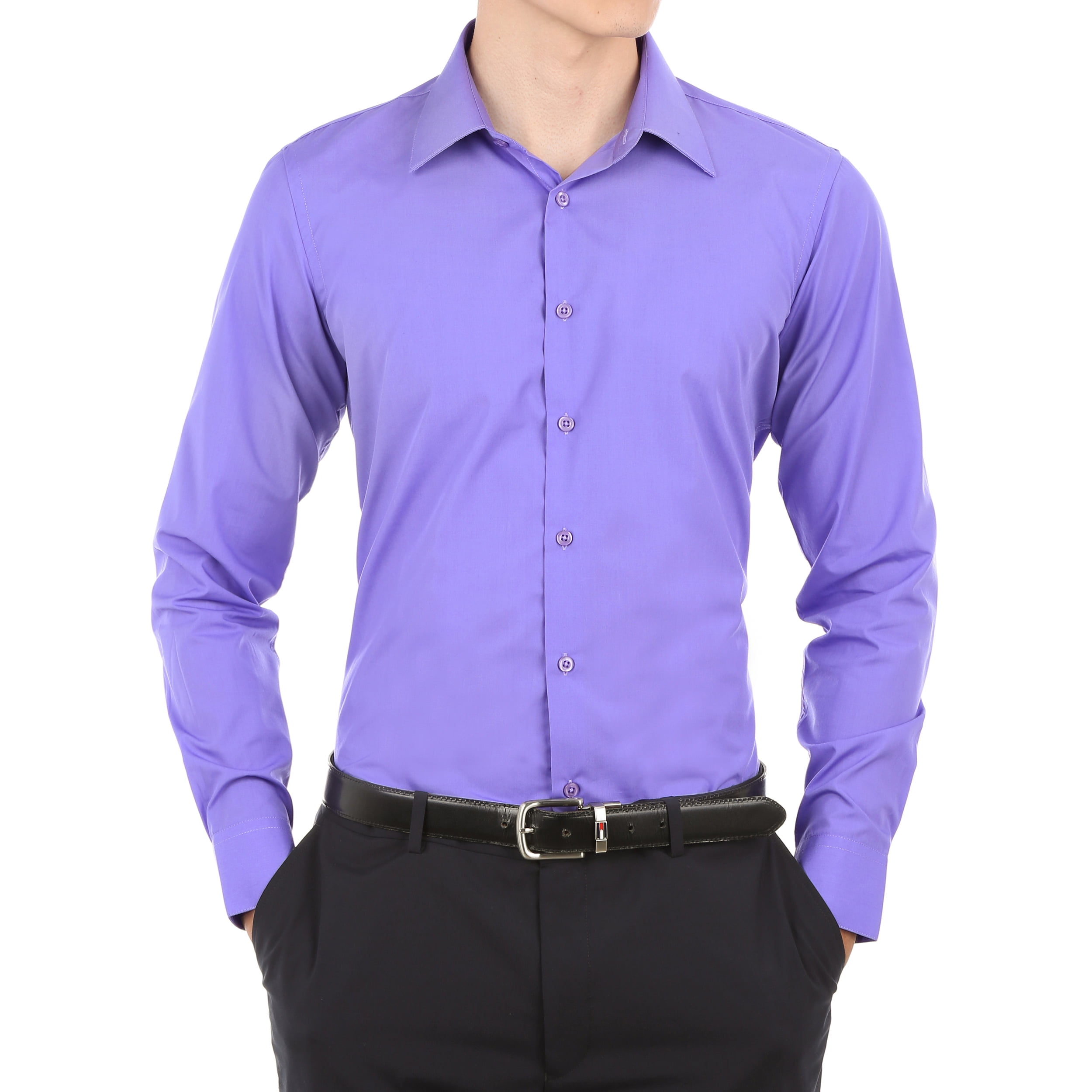 Men's lavender deals dress shirt