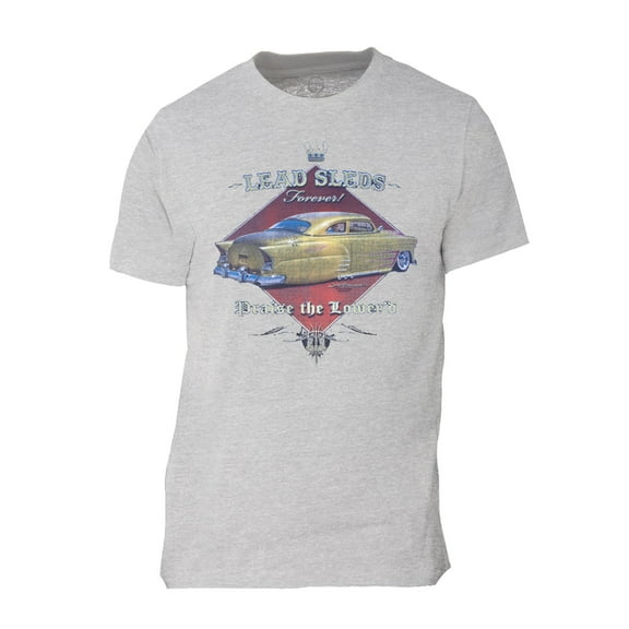 Men's Lead Sleds Short-Sleeve T-Shirt - Heather Grey - Small