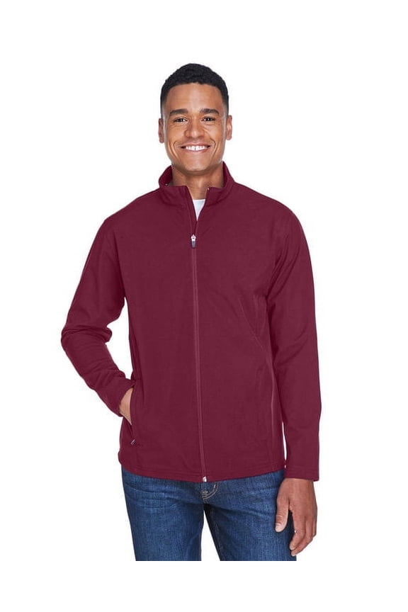 Men's Leader Soft Shell Jacket - SPORT MAROON - XS