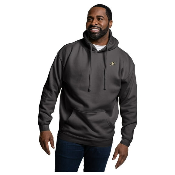 Men's League Collegiate Wear Black Colorado Buffaloes Essentials 2.0 Fleece Pullover Hoodie