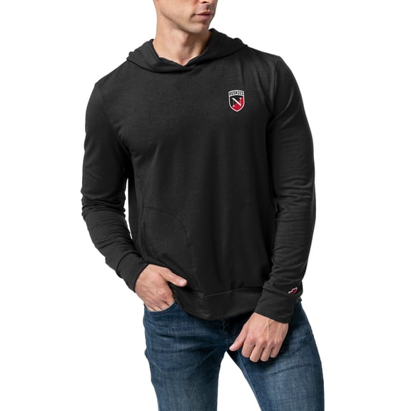 Men's League Collegiate Wear Black Northeastern Huskies All-Day Pullover Hoodie