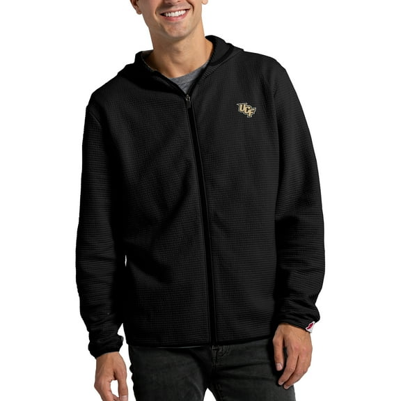 Men's League Collegiate Wear Black UCF Knights Summit Full-Zip Hoodie