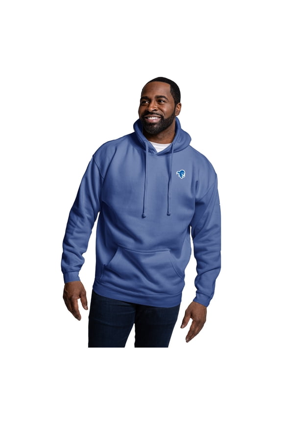 Men's-League Collegiate Wear Blue Seton Hall Pirates Essentials 2.0 Fleece Pullover Hoodie