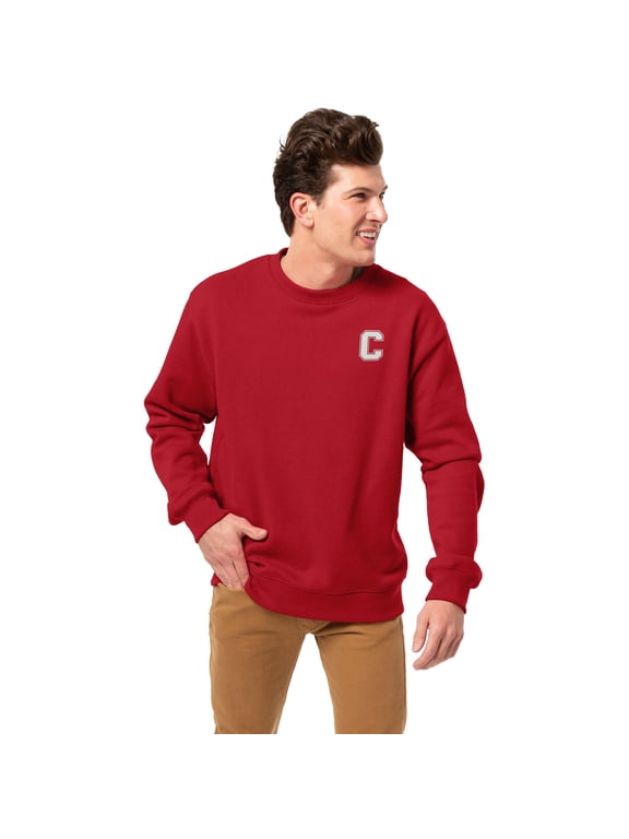 Men's-League Collegiate Wear Red Cornell Big Red Essentials 2.0 Pullover Sweatshirt