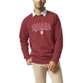 thumbnail image 1 of Men's League Collegiate Wear  Cardinal Indiana Hoosiers  Heritage Tri-Blend Pullover Sweatshirt, 1 of 1