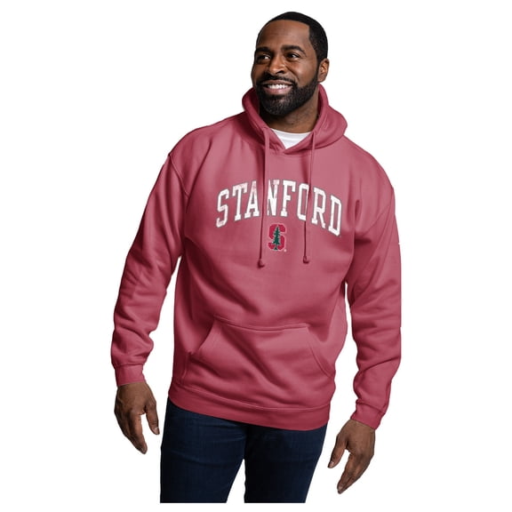 Men's League Collegiate Wear Cardinal Stanford Cardinal Essentials 2.0 Fleece Pullover Hoodie