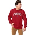 thumbnail image 1 of Men's League Collegiate Wear Cardinal Stanford Cardinal Essentials 2.0 Fleece Pullover Sweatshirt, 1 of 1