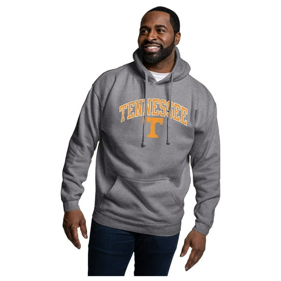 Men's League Collegiate Wear Graphite Tennessee Volunteers Essentials 2.0 Fleece Pullover Hoodie