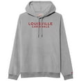 thumbnail image 1 of Men's League Collegiate Wear Gray Louisville Cardinals Stretch Cord Pullover Hoodie, 1 of 1