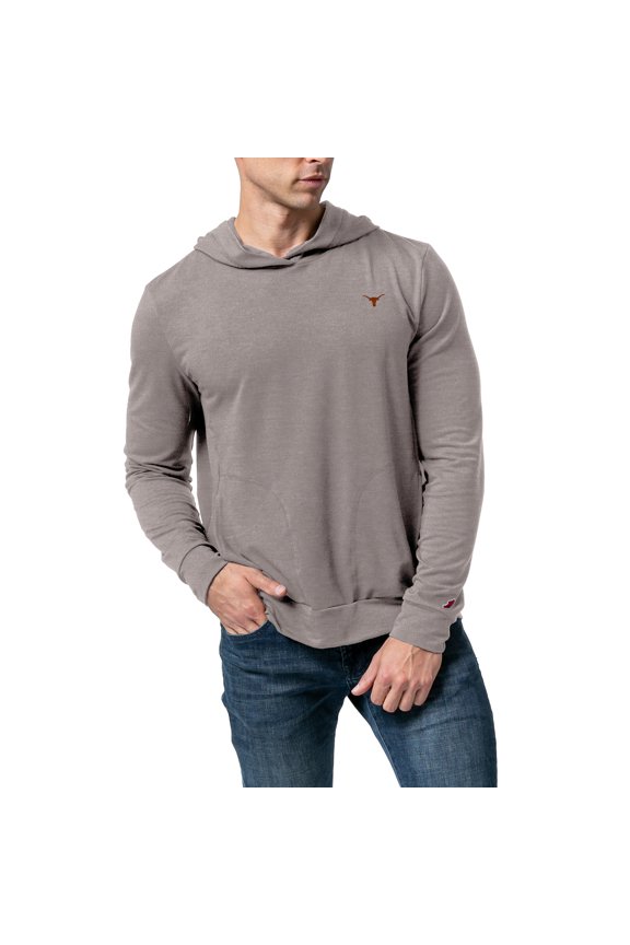 Men's League Collegiate Wear Gray Texas Longhorns All-Day Pullover Hoodie