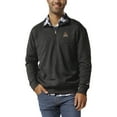 thumbnail image 1 of Men's League Collegiate Wear  Heather Charcoal ECU Pirates  Heritage Tri-Blend Quarter-Zip Pullover Sweatshirt, 1 of 1