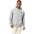 thumbnail image 1 of Men's-League Collegiate Wear  Heather Gray American University Eagles Essentials 2.0 Fleece Pullover Hoodie, 1 of 1